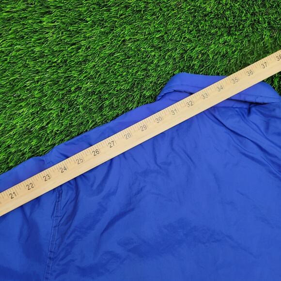 Vintage 70s Windbreaker Coach Jacket Large 25x28 Baggy USA - Picture 4 of 13